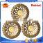 150mm turbo row waved spiral diamond grinding disc cup wheel for concrete floor 6" cutting tools abrasive polishing grinder