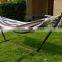 High quality camping steel frame stand with carry bag steel hammock stand