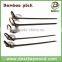 Bamboo food pick,knot stick for party