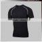 Tatto Polyester Elastic Summer Surfing Ladies Custom Compression Garment Rash Guard Shirts With Short Sleeve