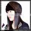 CX-E-28B Knitted Mink Real Fur Elastic Fashion Headband
