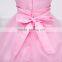 MGOO New Custom Wholesale Stock European Style Baby Kids Princess Wedding Dresses Children Christmas Party Dress