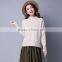 New design knit sweater for ladies fashion 2017 spring maternity sweater
