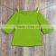 Kids Clothes Kawaii Clothing Boutique Remake Plain Long Sleeve Top And Stripe Ruffle Pants Children Christmas Clothes