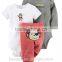 organic cotton baby rompers wholesale baby clothes wholesale baby romper/printed romper