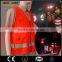 Led Strip red safety vest fishing wear warning dark night