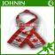 High quality printing promotional Canada flag scarf