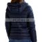 Factory OEM 100% Polyester Quilted Winter Down Jacket Women