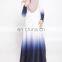 New trendy abaya ladies long sleeve muslim maxi dress