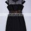 Self Portrait Evie Shift Dress transparent midi lace evening dress