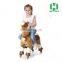 HI outdoor playground ride on mechanical horse furry animal for children