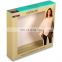 Custom Logo design glossy folding paper box for women garment
