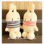 new product scraf rabbit toy girls sleeping hug plush doll