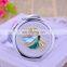 Wholesale Pocket Mirrors Zinc Alloy Compact Mirror Craft Metal Cosmetic Mirror