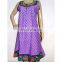 Summer Block Print Long Tunic Top kurti Cotton Indian Handmade