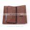 Excellent Handcraft top layer leather men's wallet manufacturer