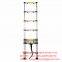 2.6m Aluminum Telescopic Ladder With Finger Gap