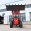 1.6ton Heavy construction equipment mini wheel underground loader, front end loader attachments