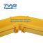 Customize PVC Plastic Yellow Fiber Cable Tray Wire Mesh Cable Tray