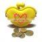 Promotion Cheap Coin Bag Magenta Cute Candy Key Wallet Ladies Silicone Coin Purse Bag