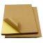 50 sheets per box  A4 printable self adhesive kraft paper