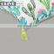 Linen Custom Design Hemp Tropical Rain Forest Leaf Cactus Printing Outdoor Pillow Cushion With Tassels