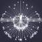 Waterproof Fireworks Lights 200 LED Dandelion Shape Christmas Fairy Battery Operated Multicolor Twinkle Starburst Lights