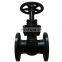 mechanical GOST standard direct buried cast iron double disc water seal flanged gate valve