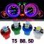 B8.5D 1SMD 5050 Epistar led chip 12V T5 Car Panel Indicator Dashboard light