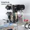 ZONESUN SL-130 Wine Double Side Sticker Round Water Semi Automatic Digital Bottle Labeling Printing Machine For Plastic Bottle