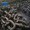 China 114mm marine anchor chain supplier ship anchor chain factory
