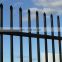 Home Garden Powder Coated Top Spear Metal Tubular Black Aluminum Fence Panels Palisade Fence