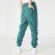 Forest Green Polyester Nylon Track Pants