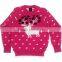 ugly christmas sweater knitting deer patterns Kid knitted Jumpers
