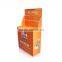 Eye catching advertising shopping mall cardboard key chain display rack
