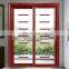 Black Aluminium Frame Sliding Door With Double Tempered Glass