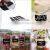 Storage Sets Talented Labels Plastic Canisters Premium Countertop Shelf Separators Kitchen Organization Pantry