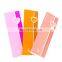 High pigmented Vegan cosmetics paper heart magnet closure tag empty shadow eyeshadow case palette