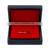 Wholesale luxury custom logo velvet key storage lock box wooden display travel key box