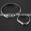Autoaby 4pcs Car Front Instrument panel decorative frame Stickers trim Dial Ring Trim Interior for BMW E46 Car Accessory