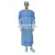 PPE Kit surgical Gown Blue Hospital Uniform With Hand Towel