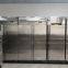 Stainless Steel 4 Door Luxury Kitchen Freezer for Meat/Commercial Fridge