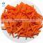 2020 Новый урожай высококачественных замороженных полосок моркови из Китая, IQF полоски моркови