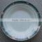 bone china soup plate with decal bone china charger plates wholesale