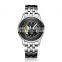 SEWOR 34 Men's Watch Automatic Mechanical Skeleton Watches Stylish Stainless Steel Military Wristywatch