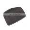 Black perforated leather selector lever handle Gear Shift Knob handball cover For Audi A4 B9 A5 Q7 Q5