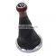 Car 5/6 speed New design gear shift knob boot cover for VW Gol Pointer Saveiro Parati with low price MT