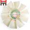 Excavator C6.4 Engine propeller 245-9343 2459343 Cooling Fan blade For E320D
