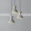 E27 Industrial vintage cement shade ceiling lighting concrete hanging pendant light for coffee shop