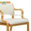 Medical Equipment Furniture 780*650*530 Luxury Multi Functions Nursing Home Use Bedside Wooden Chair with Custom Design